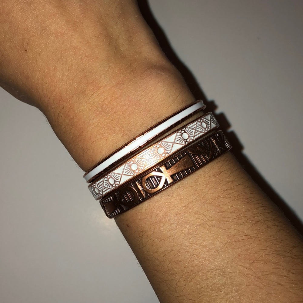 Alex and Ani Cuff Set